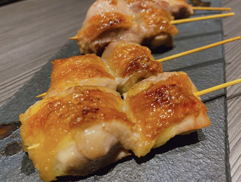 新得地鶏 もも串