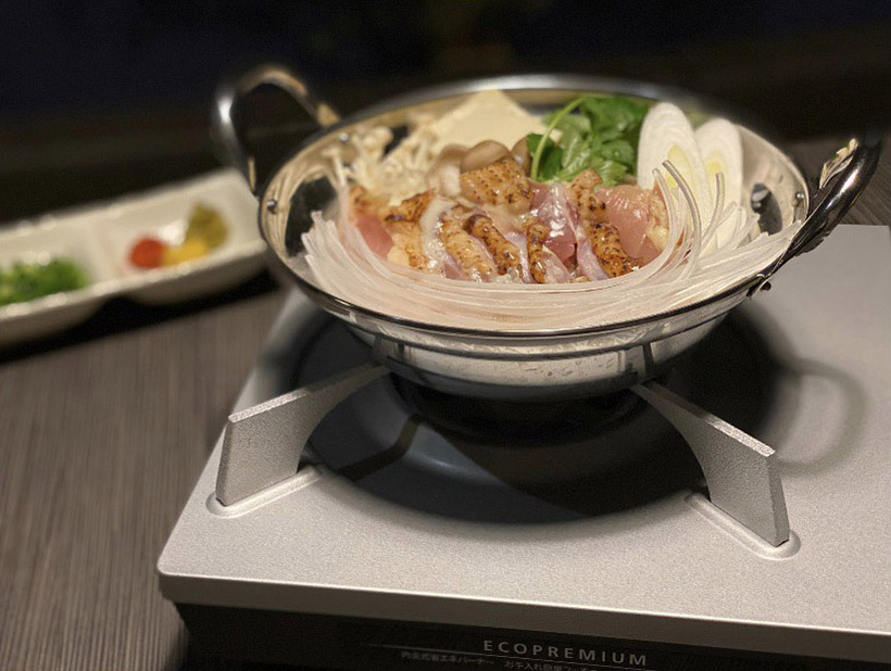 新得地鶏の水炊き 小鍋